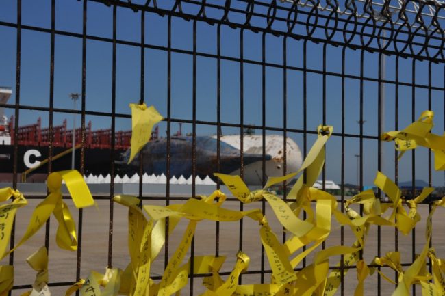 sewol ferry yellow ribon sewol ferry yellow ribon