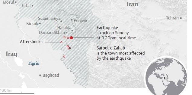 Iran-Iraq earthquake