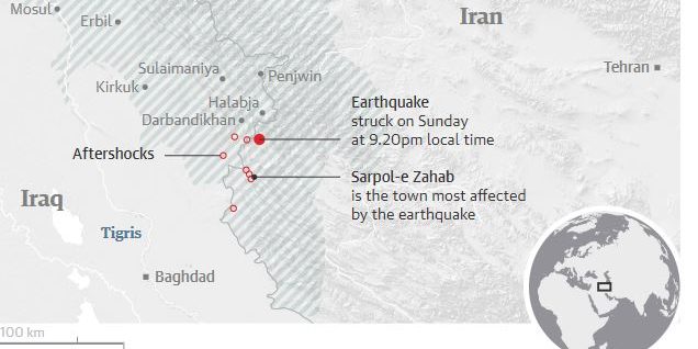 Iran-Iraq earthquake